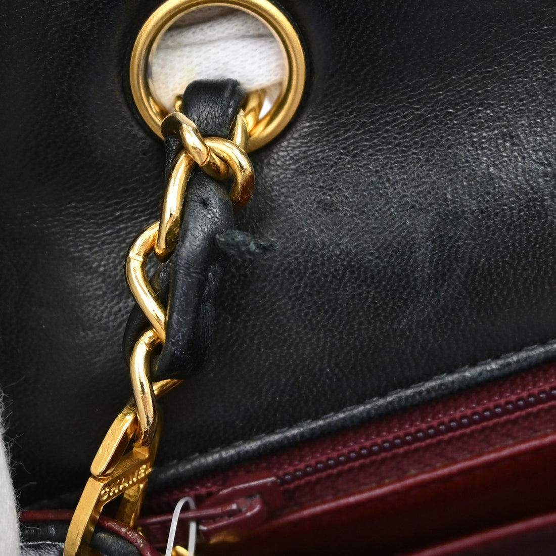 Chanel Diana Small in Pelle di Agnello Nero Vintage