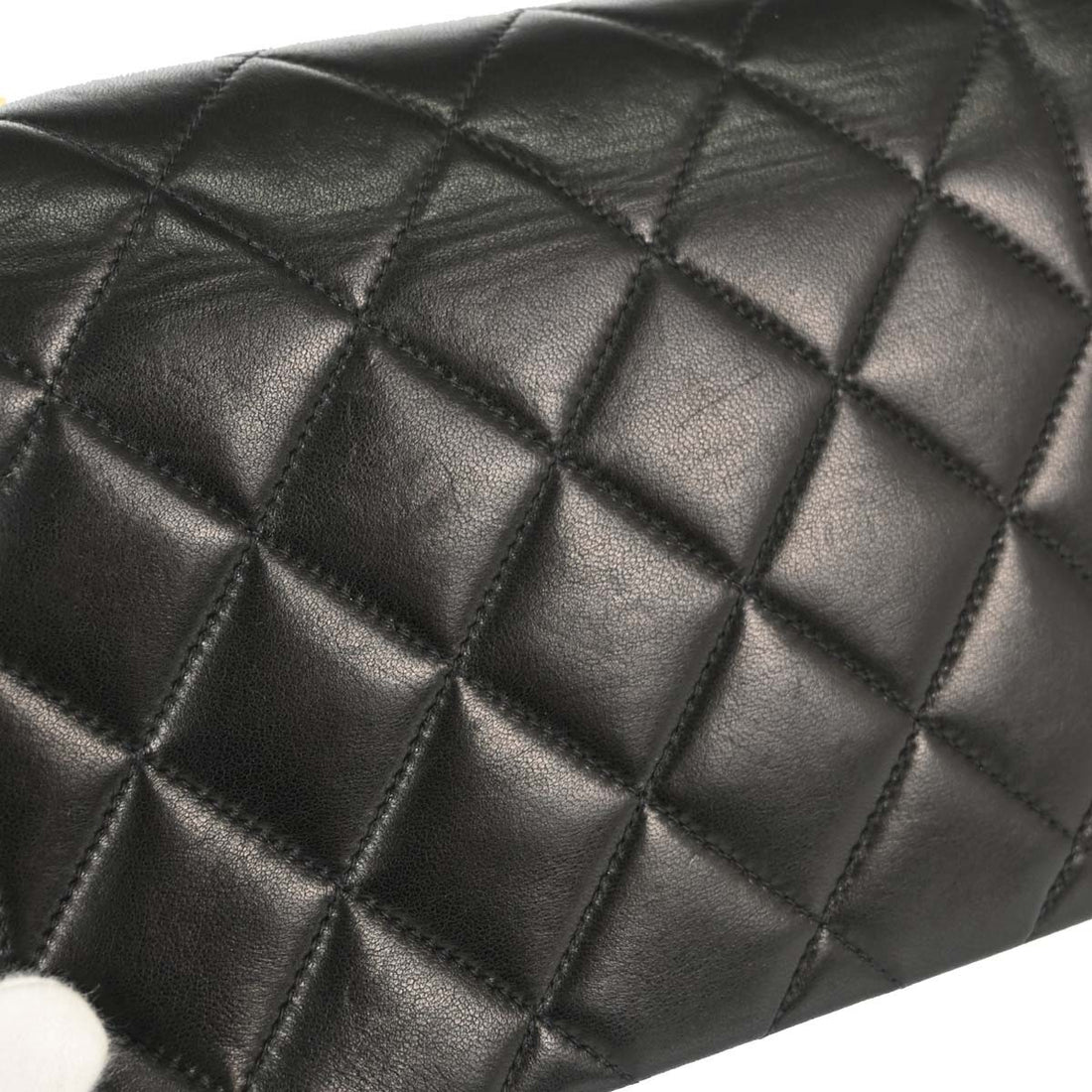 Chanel Diana Small in Pelle di Agnello Nero Vintage