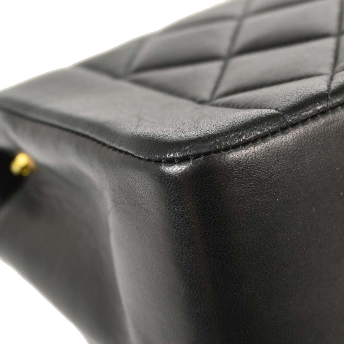 Chanel Diana Small in Pelle di Agnello Nero Vintage