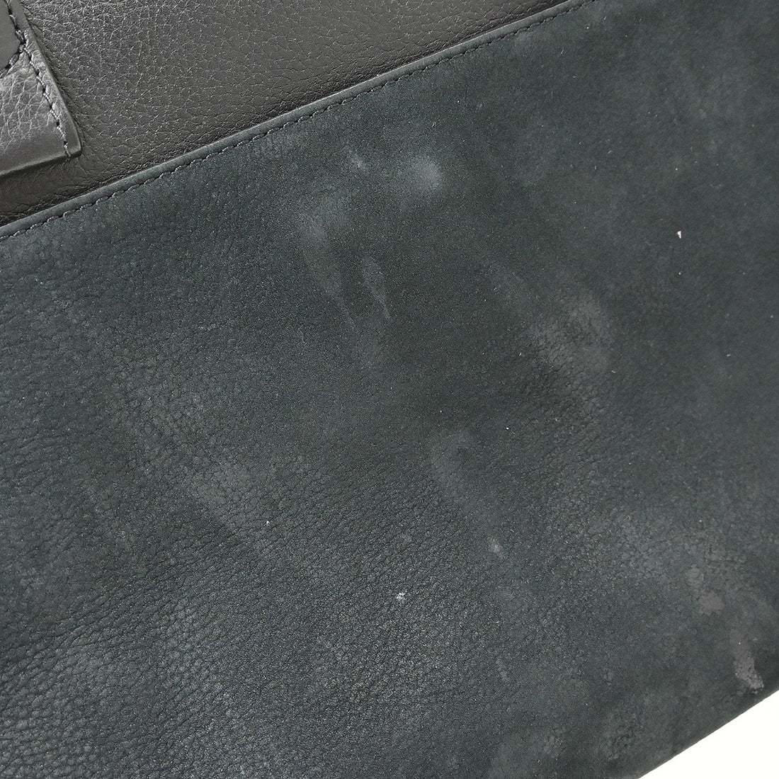 Chanel Executive Cerf Tote in Pelle di Vitello e Camoscio Nero Vintage