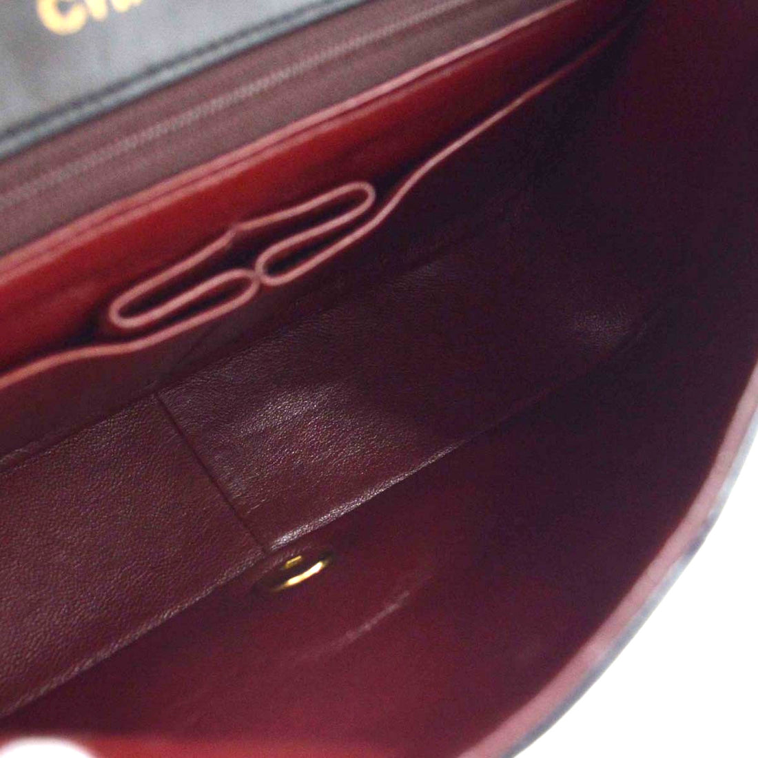 Chanel Full Flap Small in Pelle di Agnello Nero Vintage