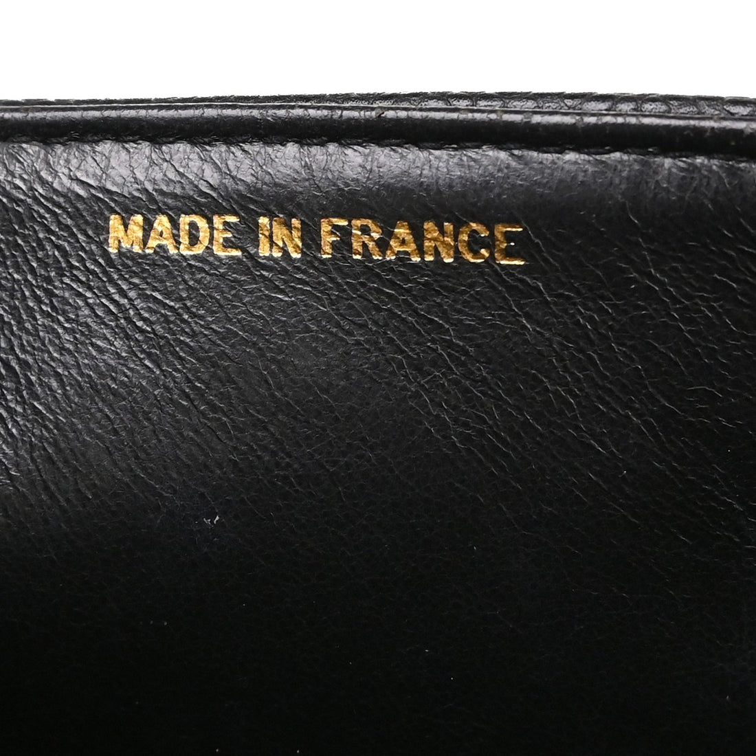 Chanel Jumbo Classic Flap Mademoiselle in Pelle di Vitello Nera Vintage