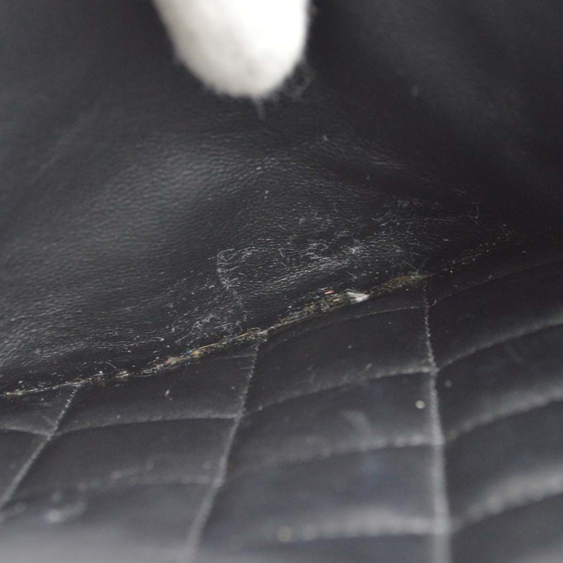 Chanel Jumbo Classic Flap in Pelle di Agnello Nero Vintage