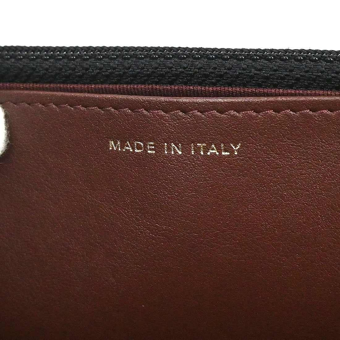 Chanel Mademoiselle Lock Wallet on Chain in Pelle di Agnello Nero Vintage