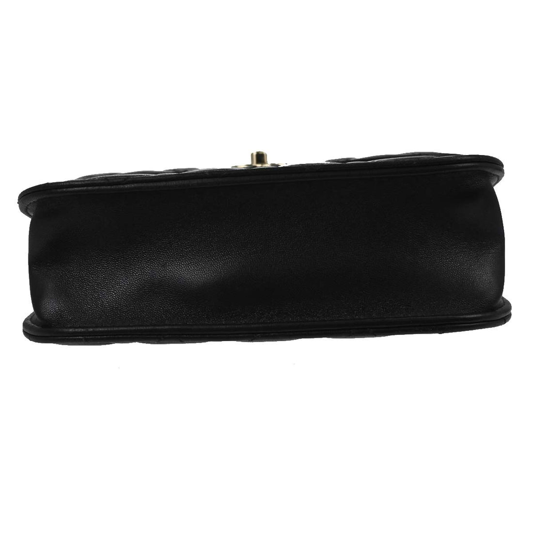 Chanel Mini Coco Handle in Pelle di Agnello Nera Vintage