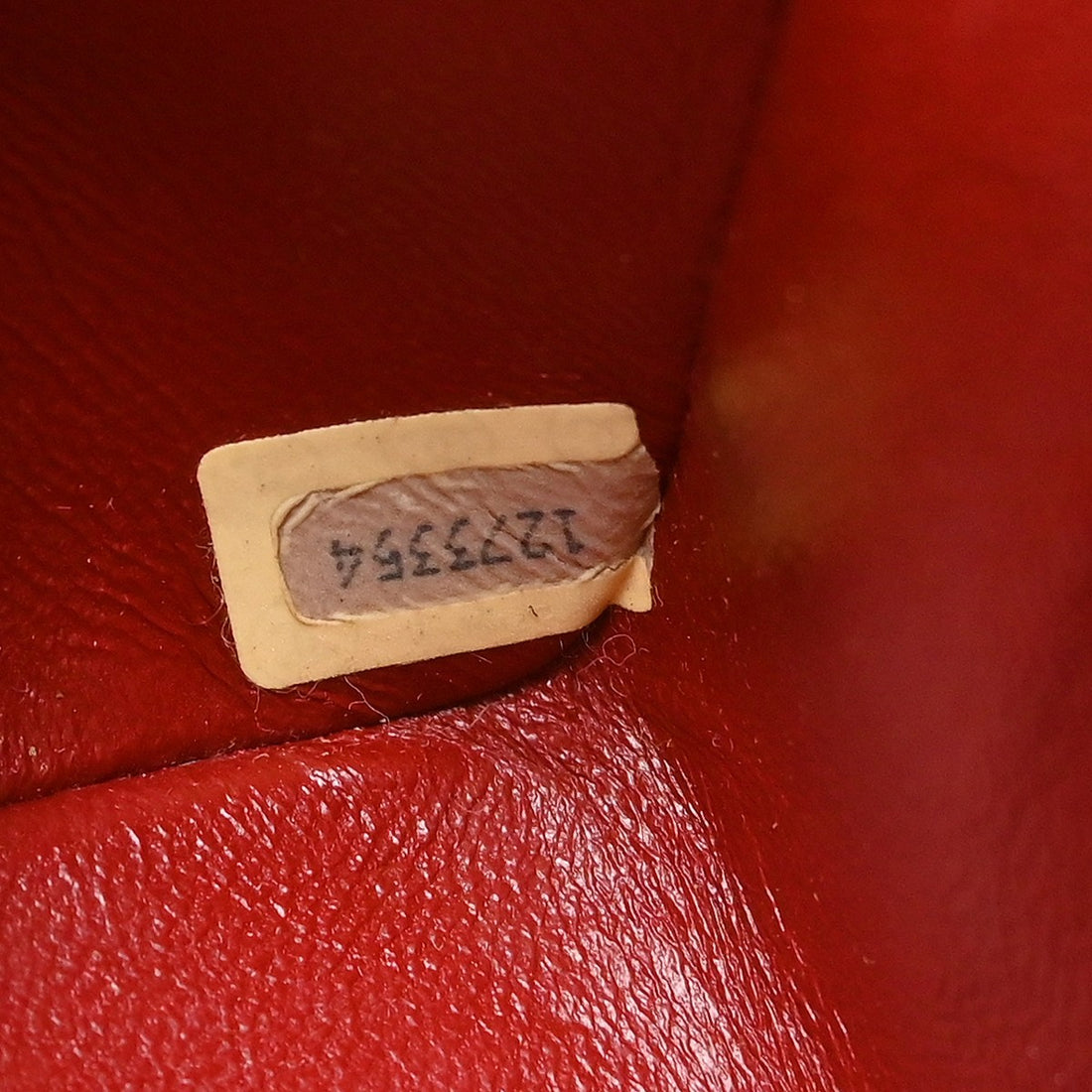 Chanel Mini Full Flap Turnlock in Pelle di Agnello Rosso Vintage