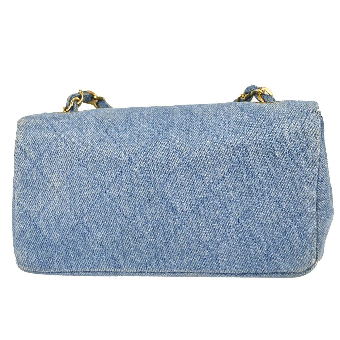 Chanel Mini Full Flap in Denim Blu Vintage