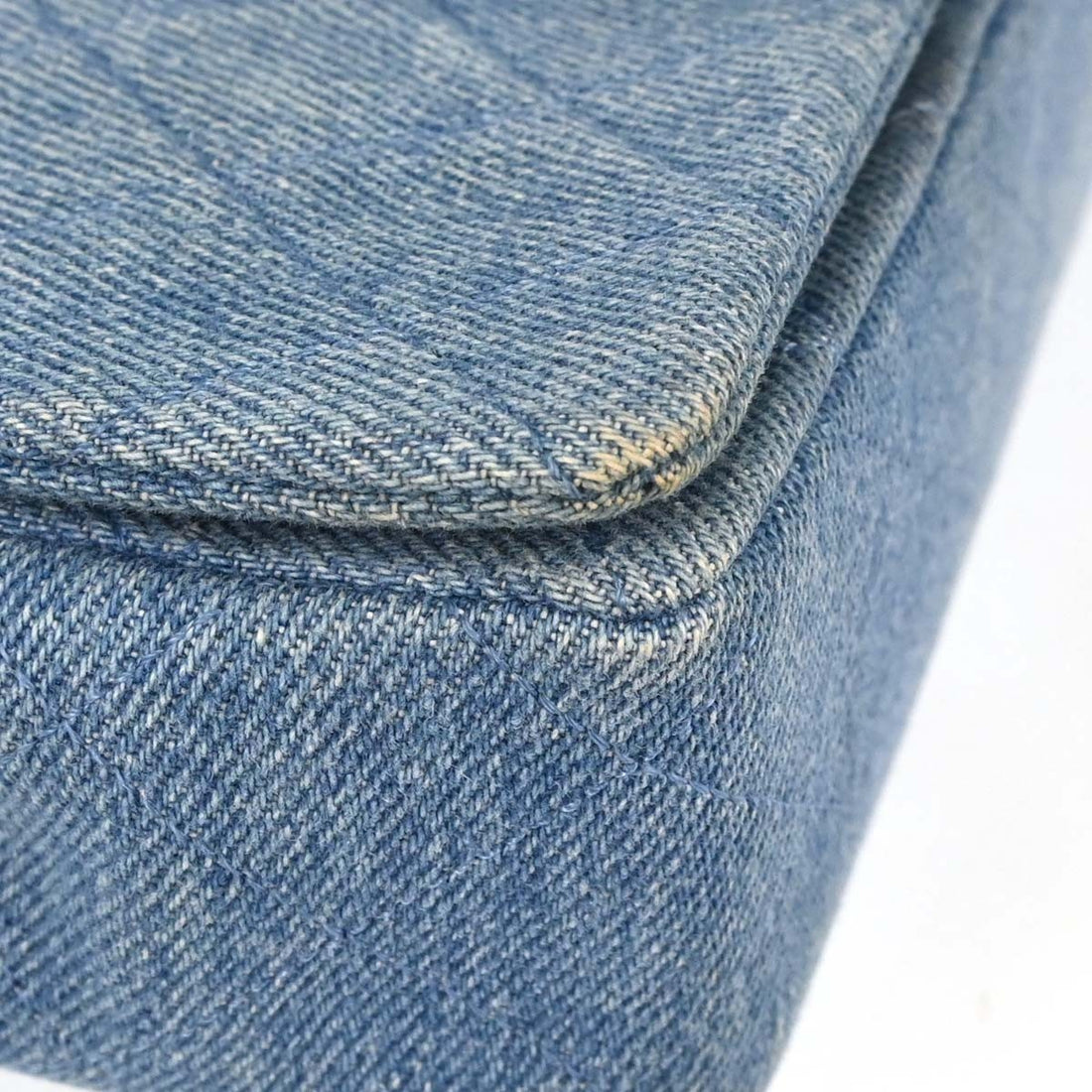 Chanel Mini Full Flap in Denim Blu Vintage