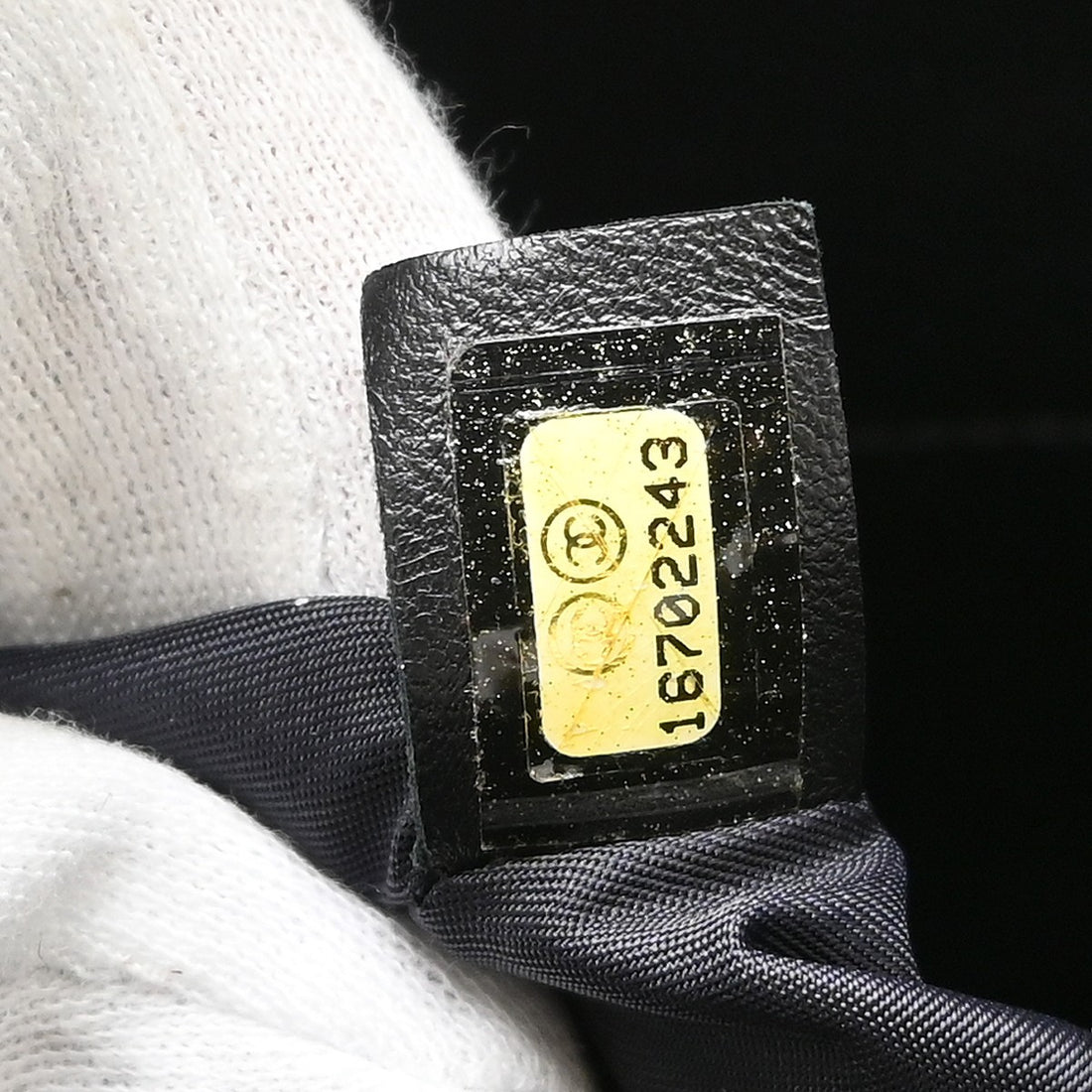 Chanel Paris-Biarritz MM in Tela Spalmata Nero Vintage