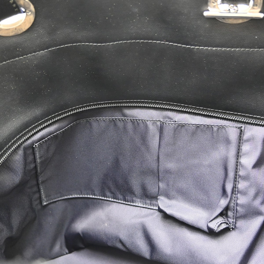 Chanel Paris-Biarritz MM in Tela Spalmata Nero Vintage