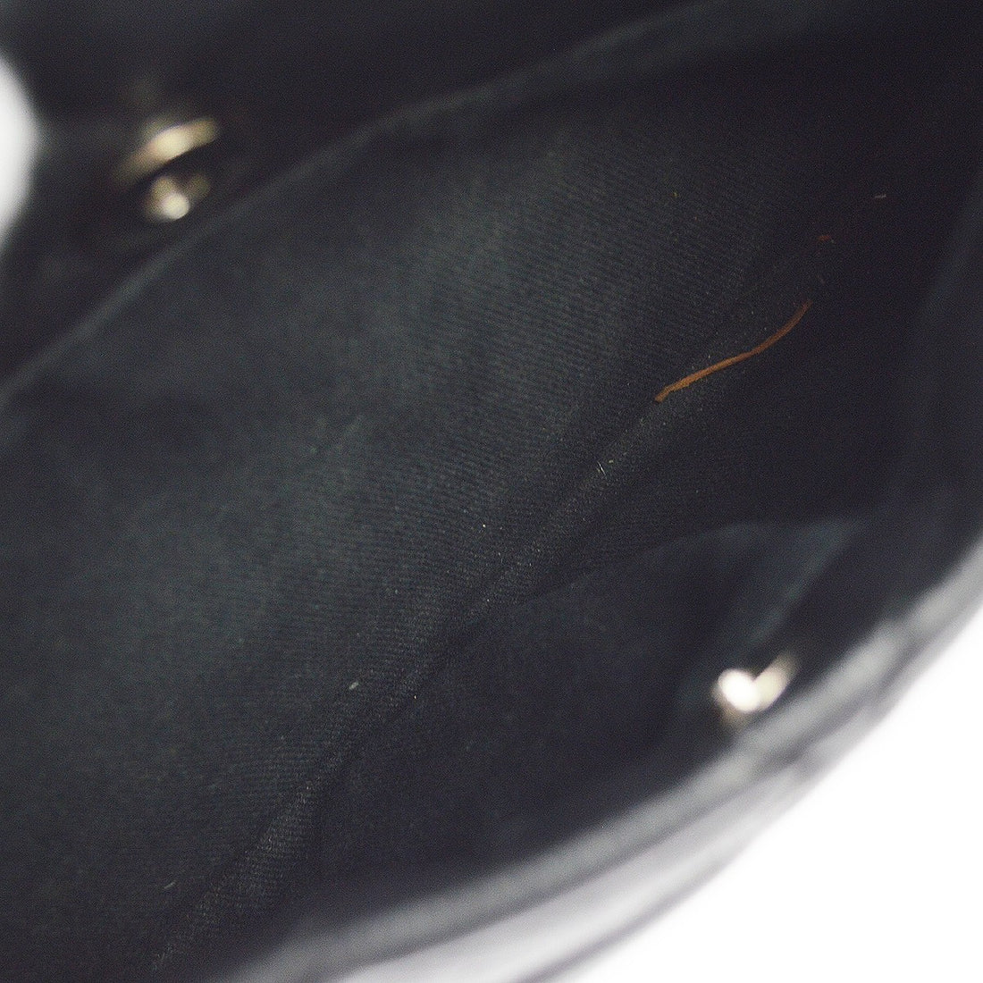 Chanel Petite Shopping Tote in Pelle di Vitello Nero Vintage