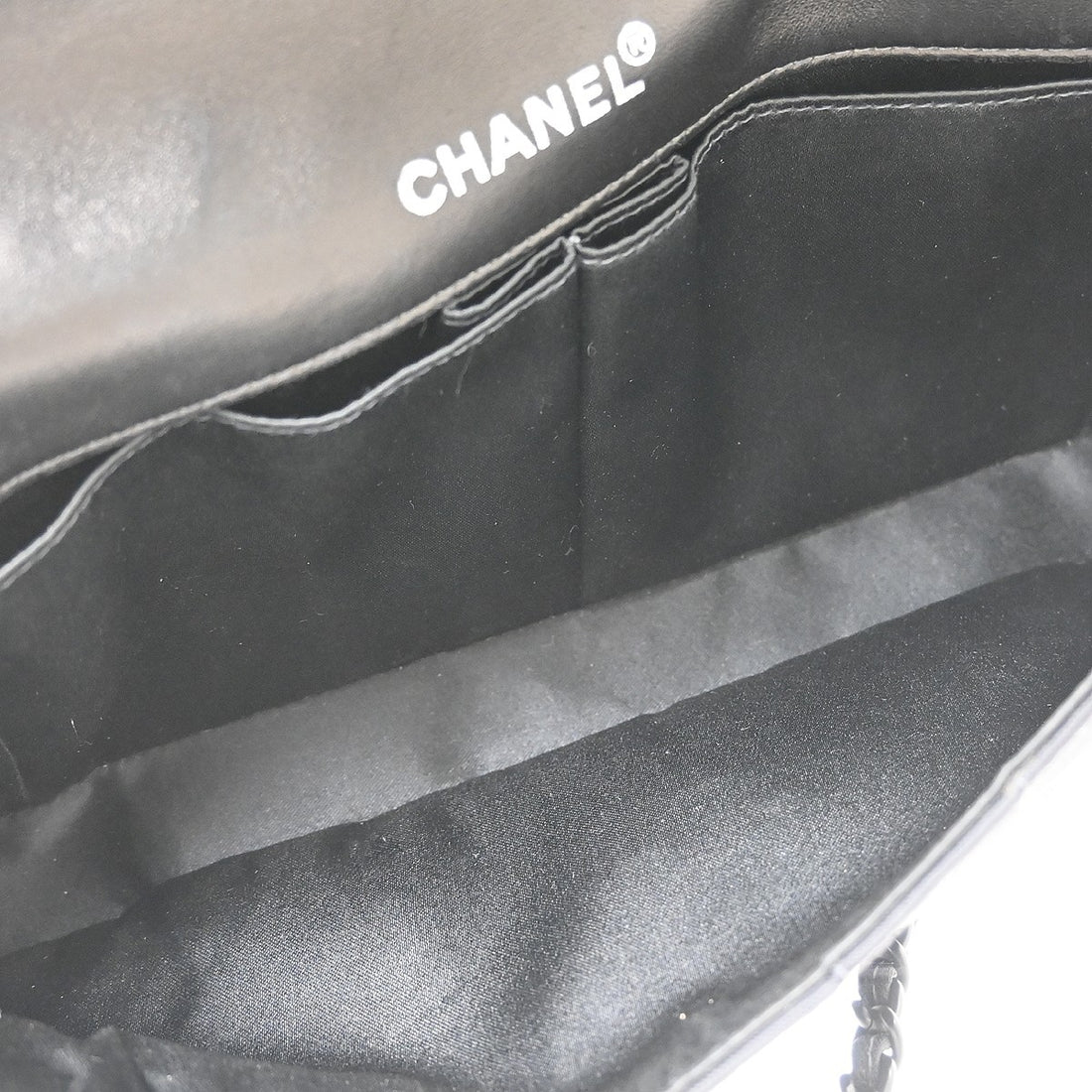 Chanel Travel Line East West a Spalla in Nylon Jacquard Nero Vintage