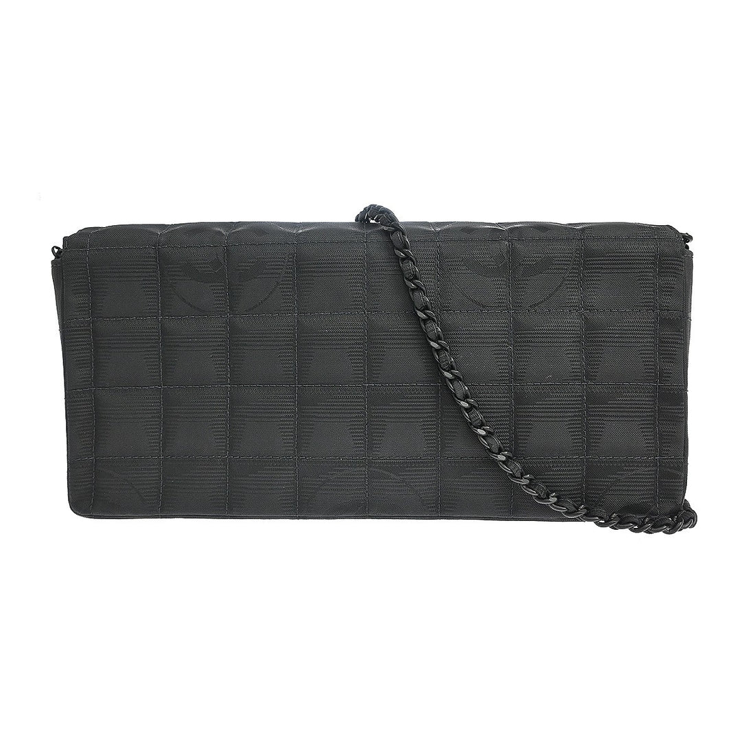 Chanel Travel Line East West in Nylon Jacquard Nero Vintage