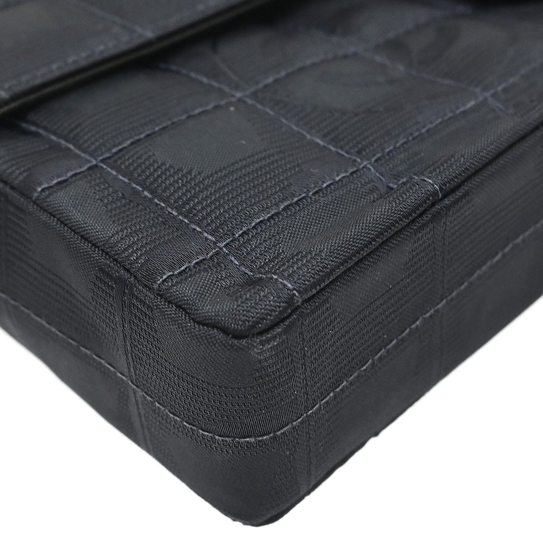 Chanel Travel Line East West in Nylon Jacquard Nero Vintage