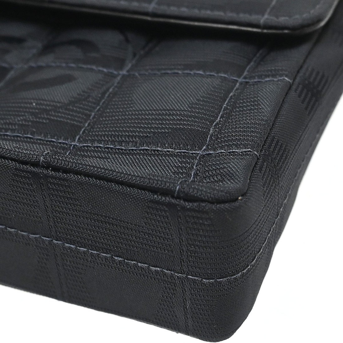 Chanel Travel Line East West in Nylon Jacquard Nero Vintage