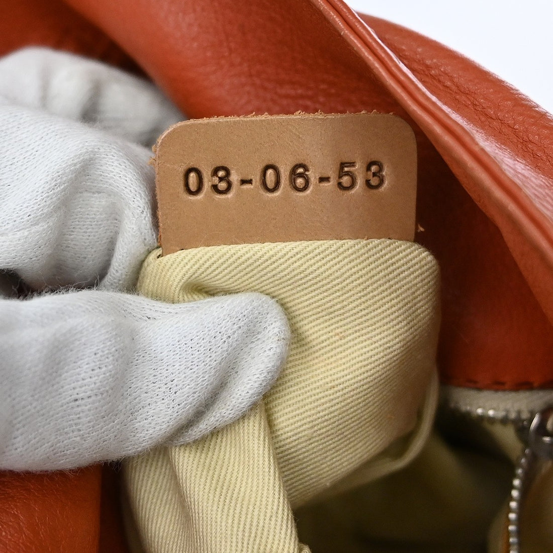 Chloé Paddington in Pelle Arancione Vintage