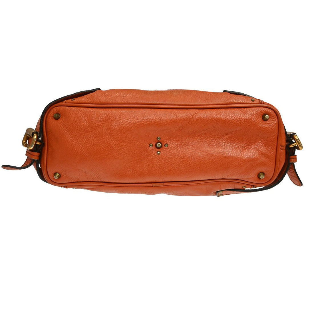 Chloé Paddington in Pelle Arancione Vintage