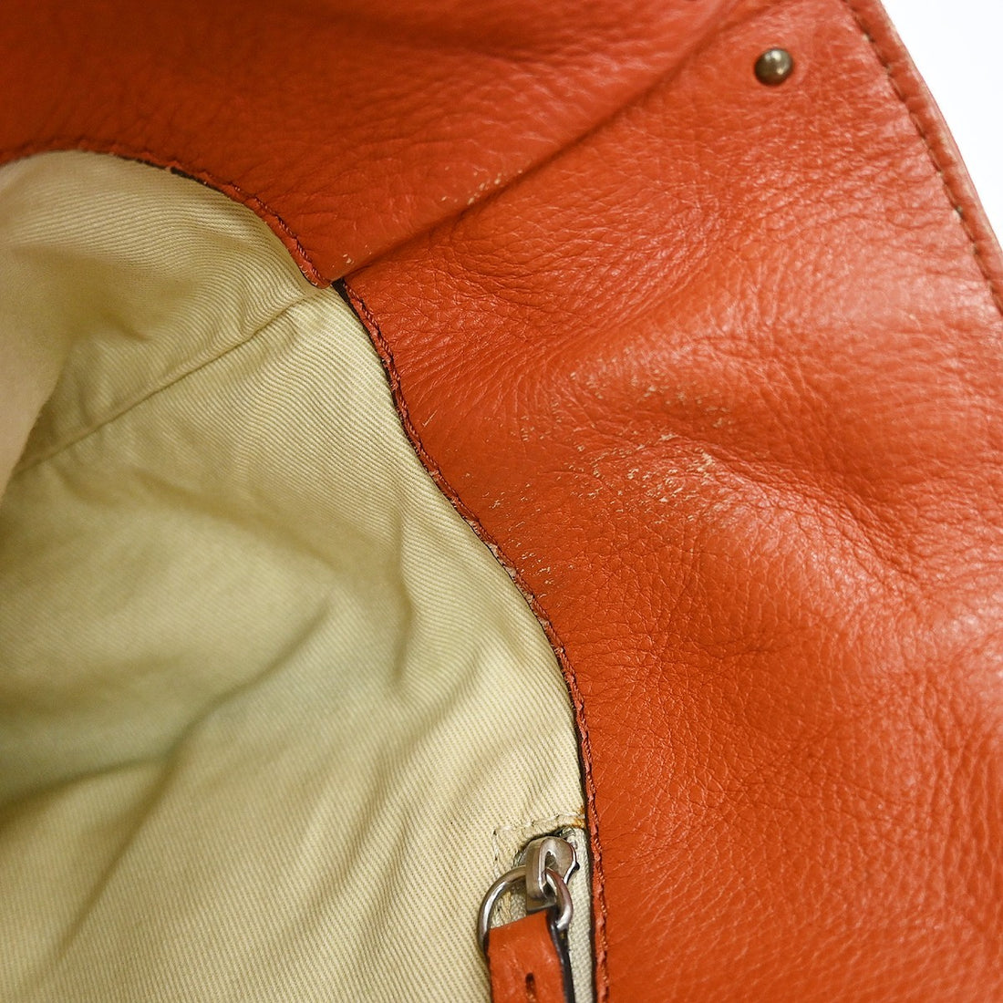Chloé Paddington in Pelle Arancione Vintage