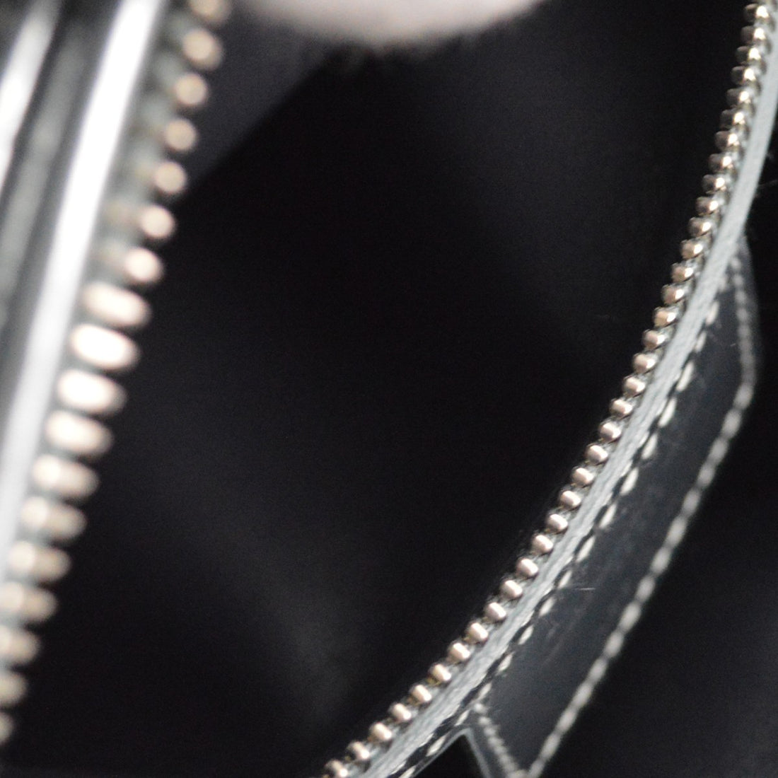 Dior Lady Dior in Pelle Micro Cannage Metallizzata Argento Vintage