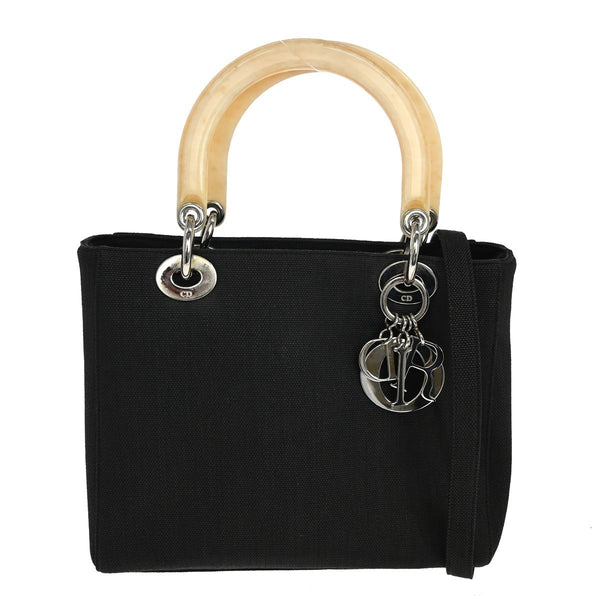 Dior Lady Dior in Tela Cannage Nero Vintage