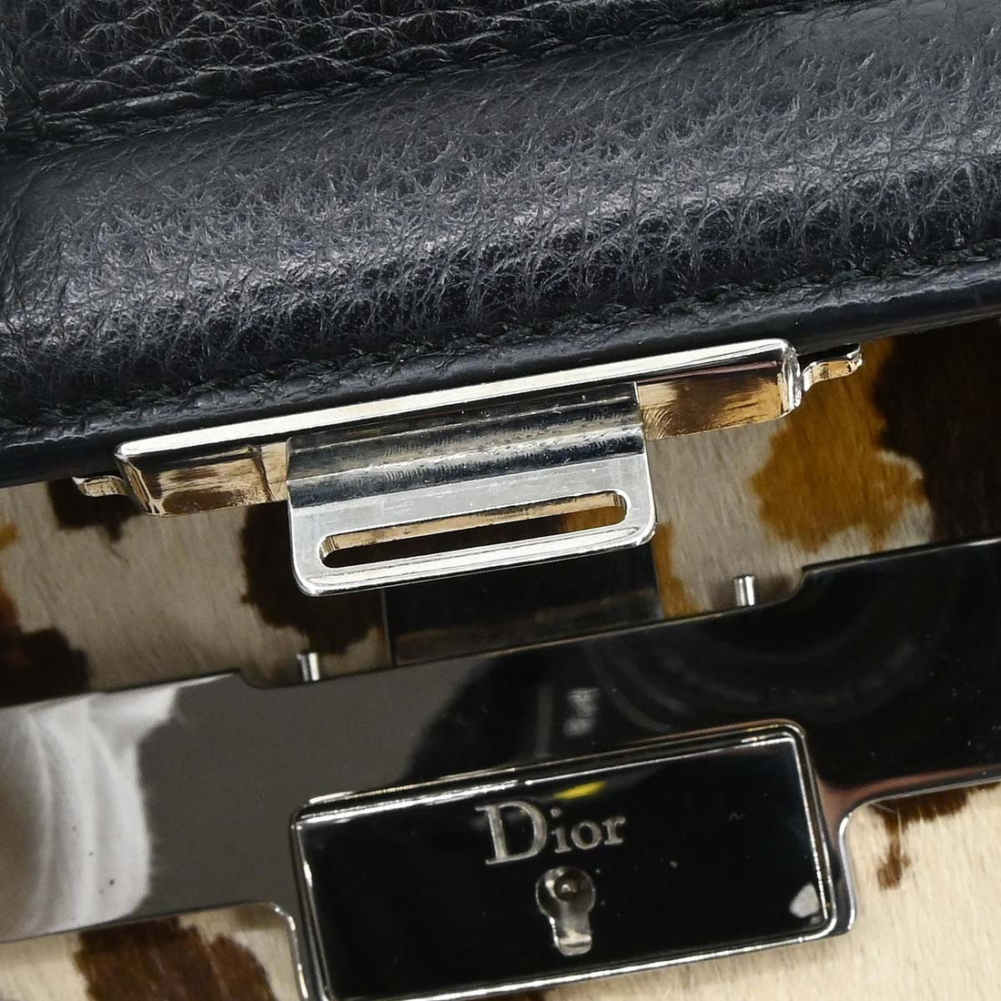 Dior Pony Hair Leopard in Cavallino Beige Vintage
