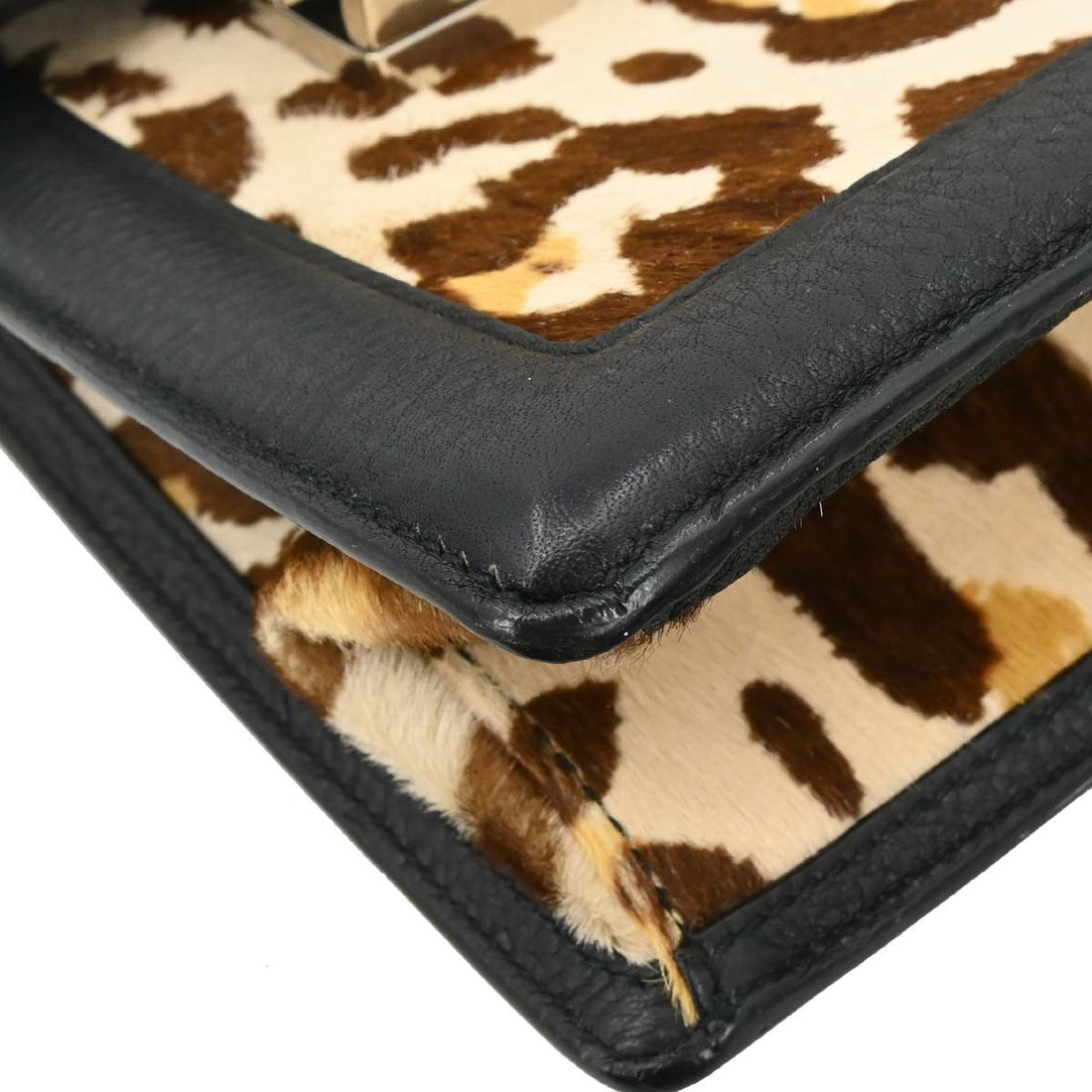 Dior Pony Hair Leopard in Cavallino Beige Vintage