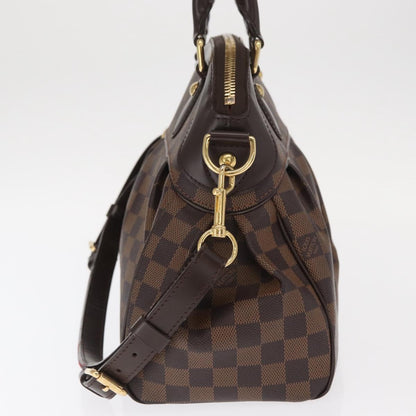 Louis Vuitton Damier Ebene Trevi PM Handbag 2Way Authentic ep12513 - photo 3