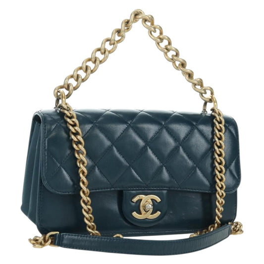 CHANEL Matelasse 23 Chain Bag 2Way Navy Originale | Borsa Oro