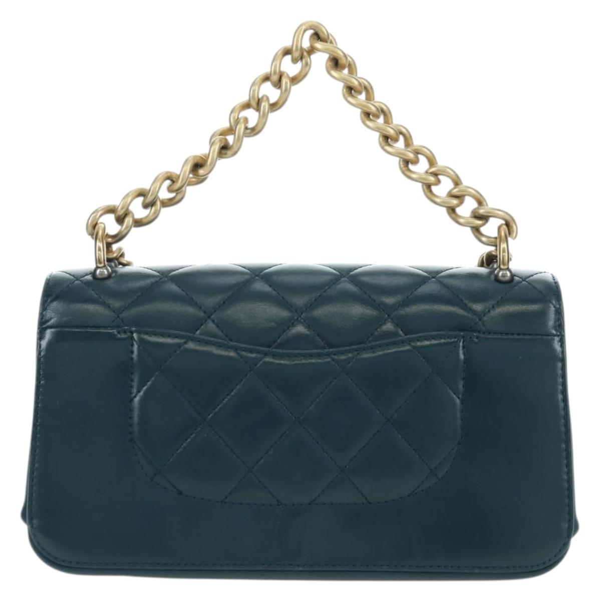 CHANEL Matelasse 23 Chain Bag 2Way Navy Originale | Borsa Oro