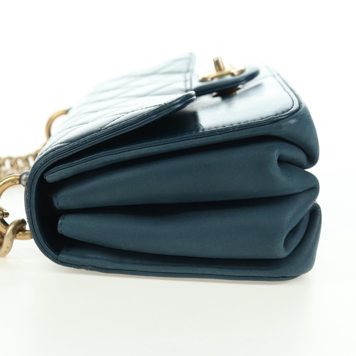 CHANEL Matelasse 23 Chain Bag 2Way Navy Originale | Borsa Oro