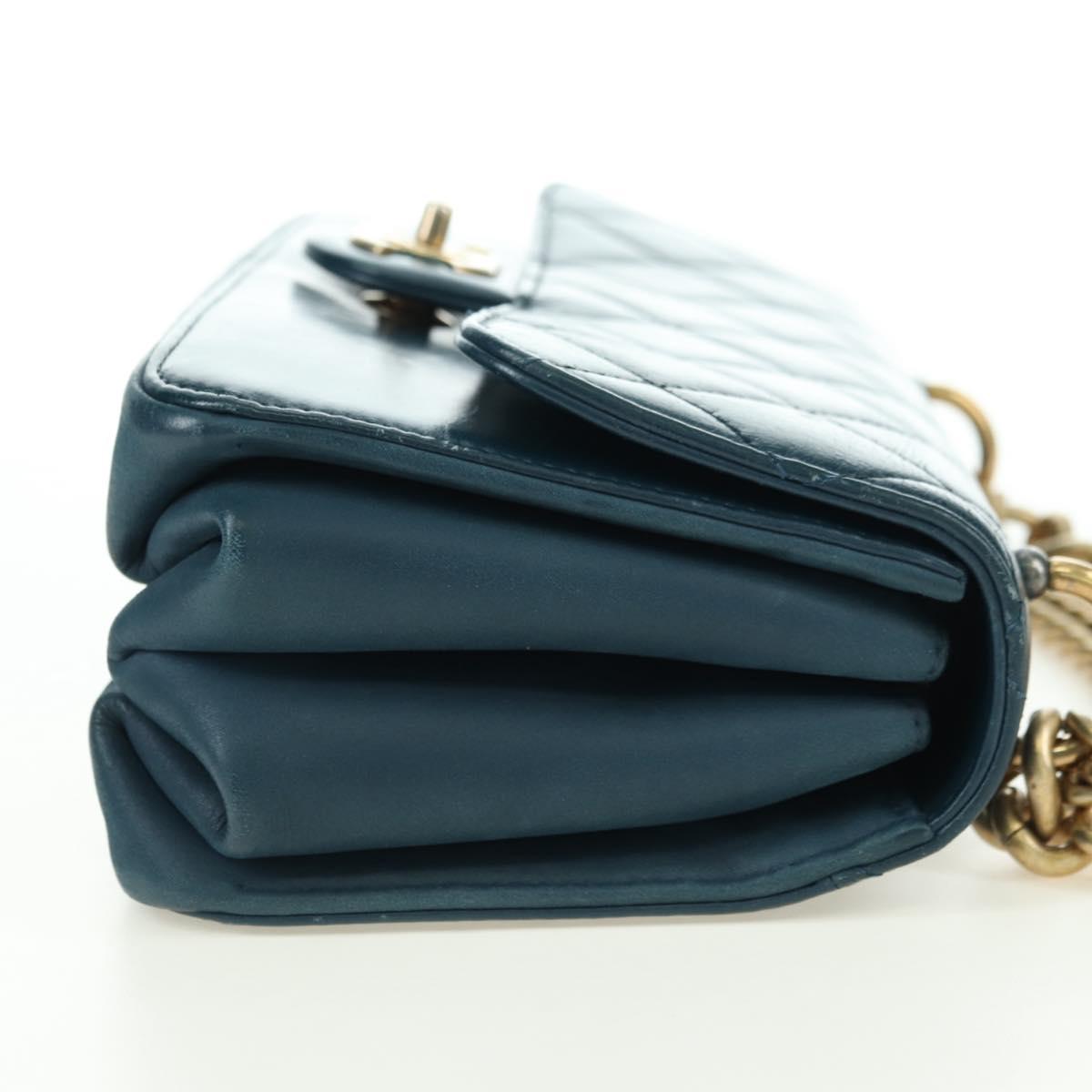 CHANEL Matelasse 23 Chain Bag 2Way Navy Originale | Borsa Oro