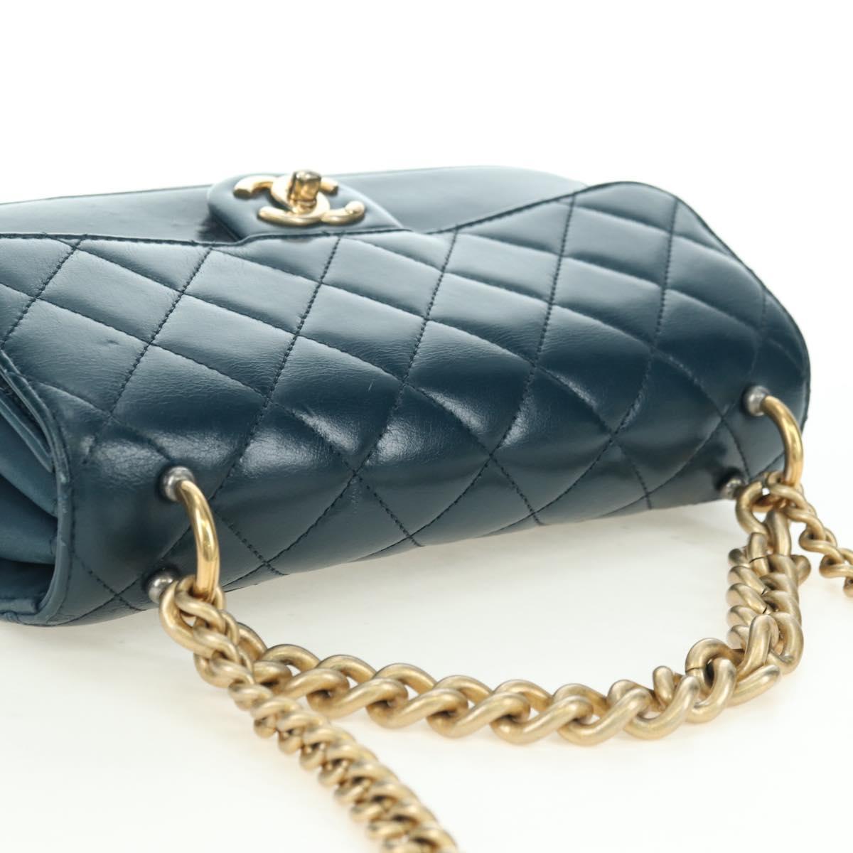 CHANEL Matelasse 23 Chain Bag 2Way Navy Originale | Borsa Oro