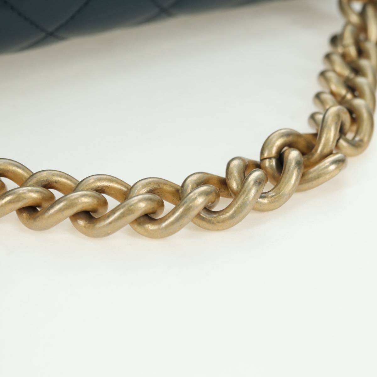 CHANEL Matelasse 23 Chain Bag 2Way Navy Originale | Borsa Oro