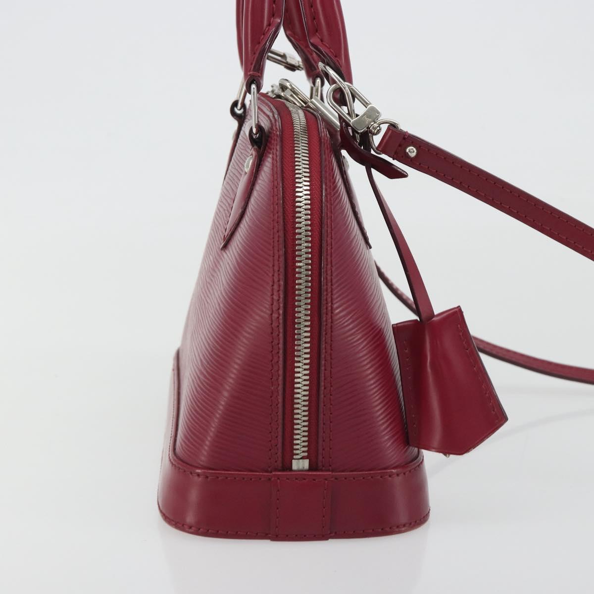 Louis Vuitton Epi Alma Handbag Fuchsia Authentic ep15555A - photo 4