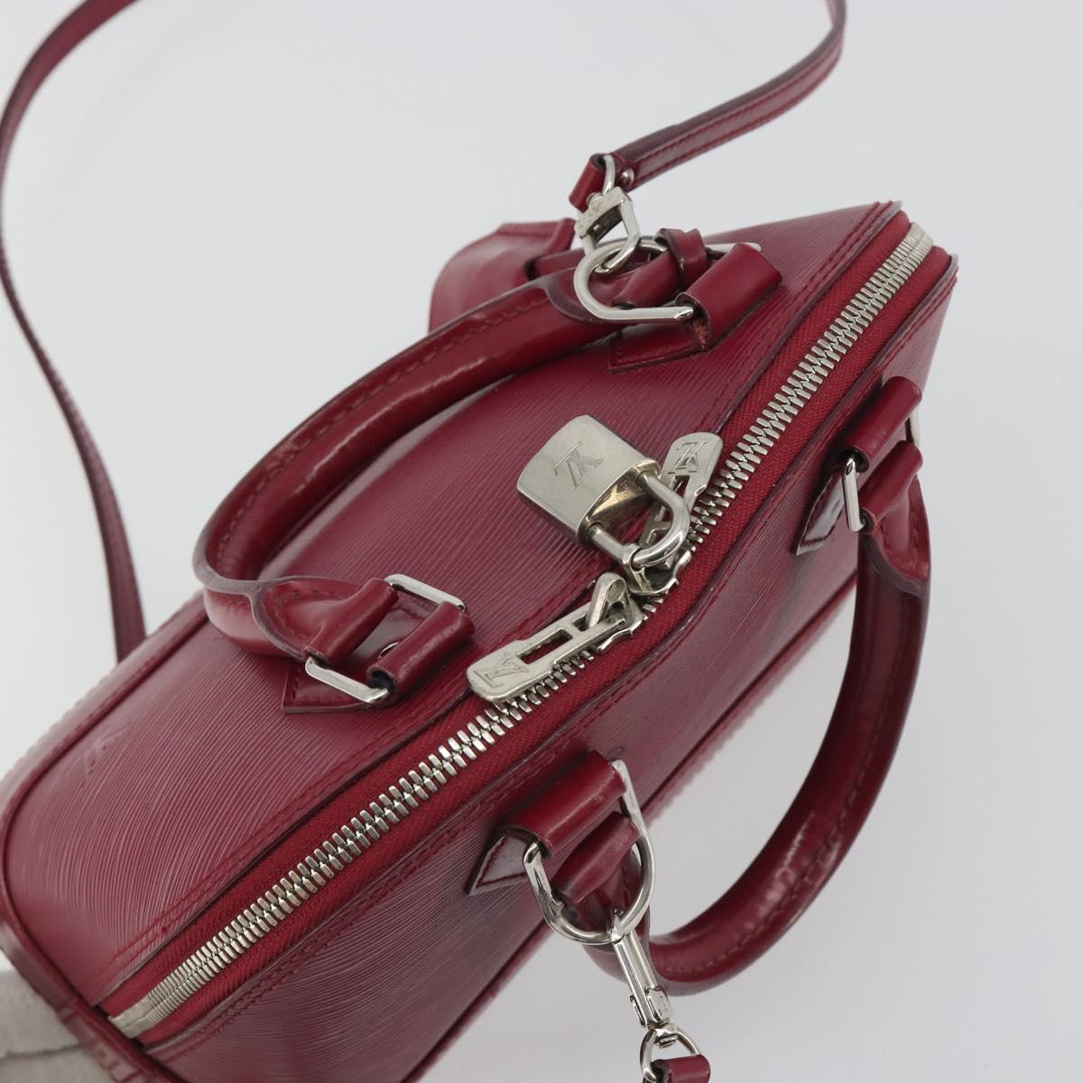 Louis Vuitton Epi Alma Handbag Fuchsia Authentic ep15555A - photo 6
