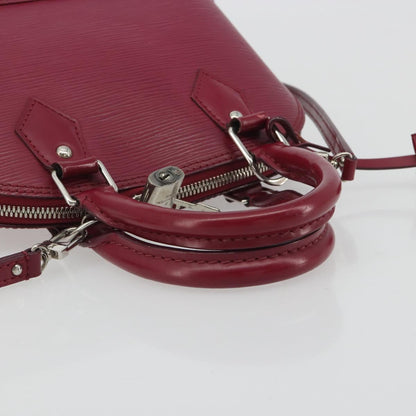 Louis Vuitton Epi Alma Handbag Fuchsia Authentic ep15555A - photo 7