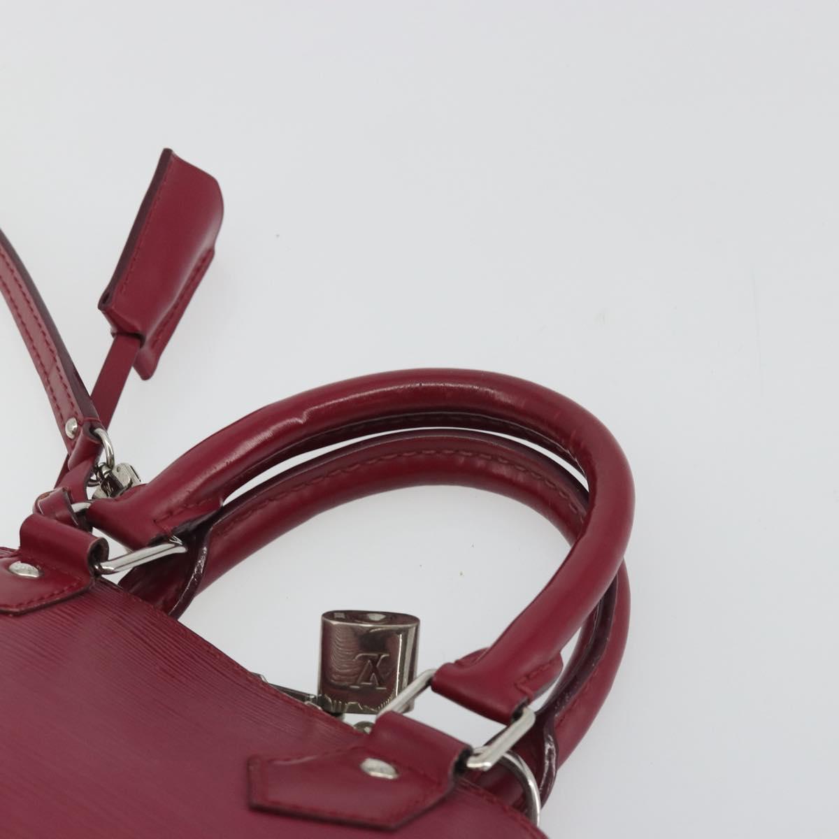 Louis Vuitton Epi Alma Handbag Fuchsia Authentic ep15555A - photo 8