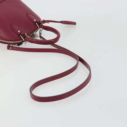 Louis Vuitton Epi Alma Handbag Fuchsia Authentic ep15555A - photo 9