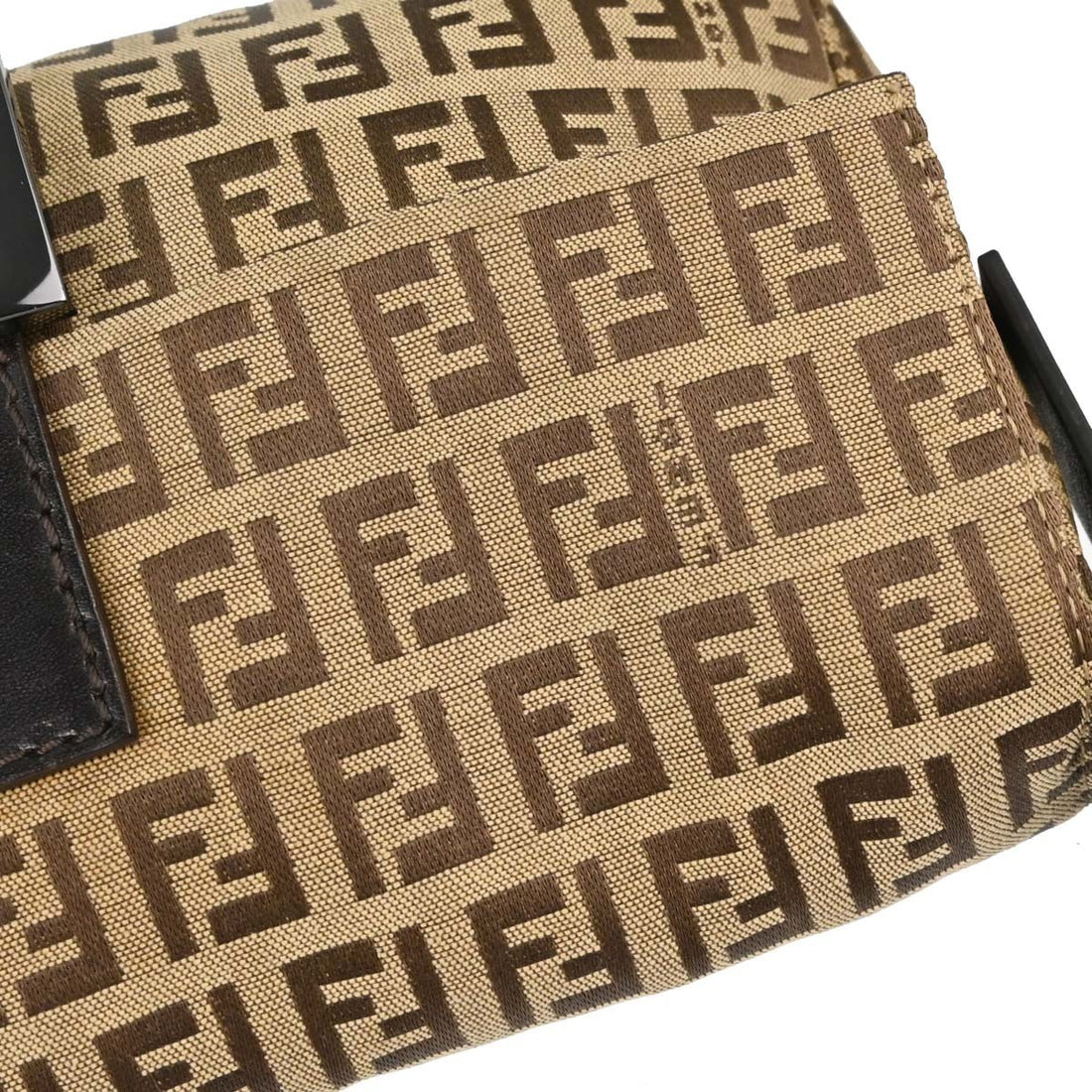 Fendi Baguette Zucchino in Tela Zucchino Beige Vintage