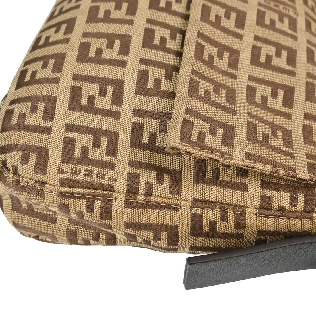 Fendi Baguette Zucchino in Tela Zucchino Beige Vintage