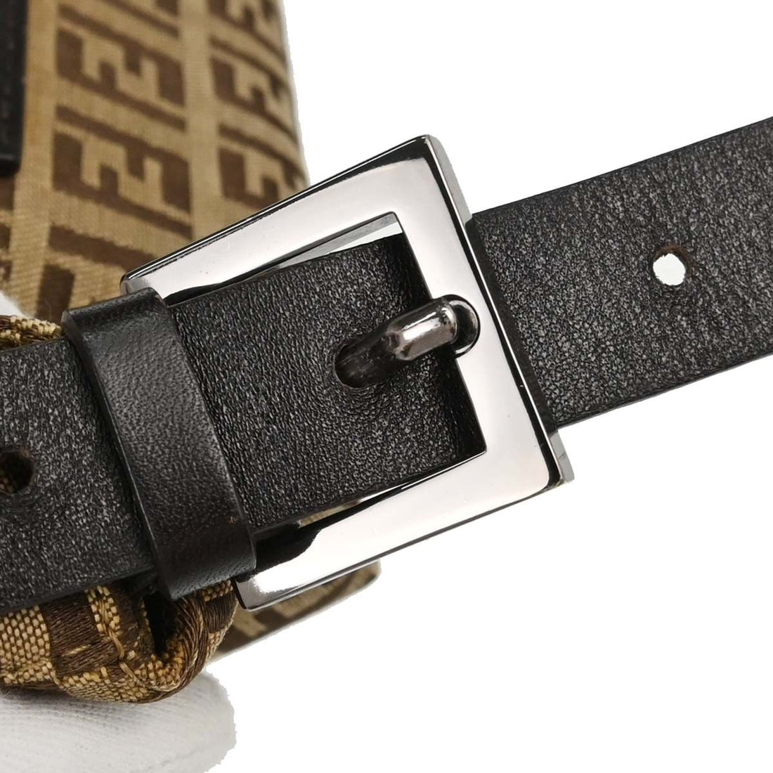 Fendi Baguette Zucchino in Tela Zucchino Beige Vintage