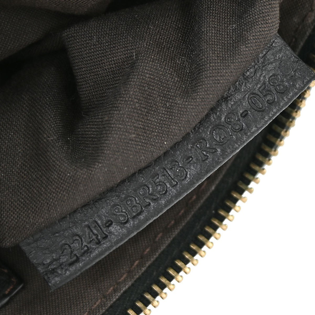 Fendi Black Zucchino Handbag Vintage