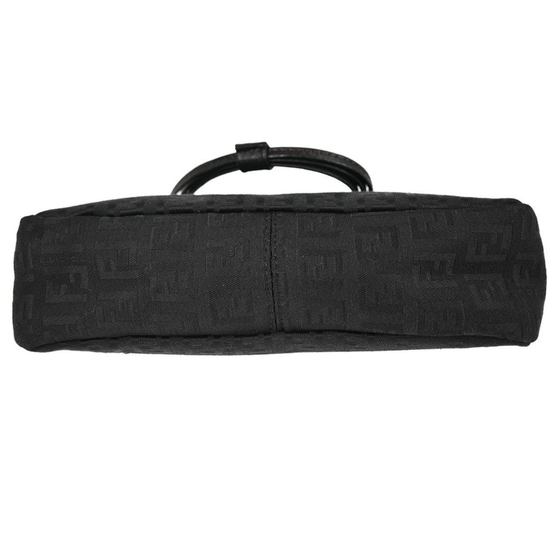 Fendi Black Zucchino Handbag Vintage
