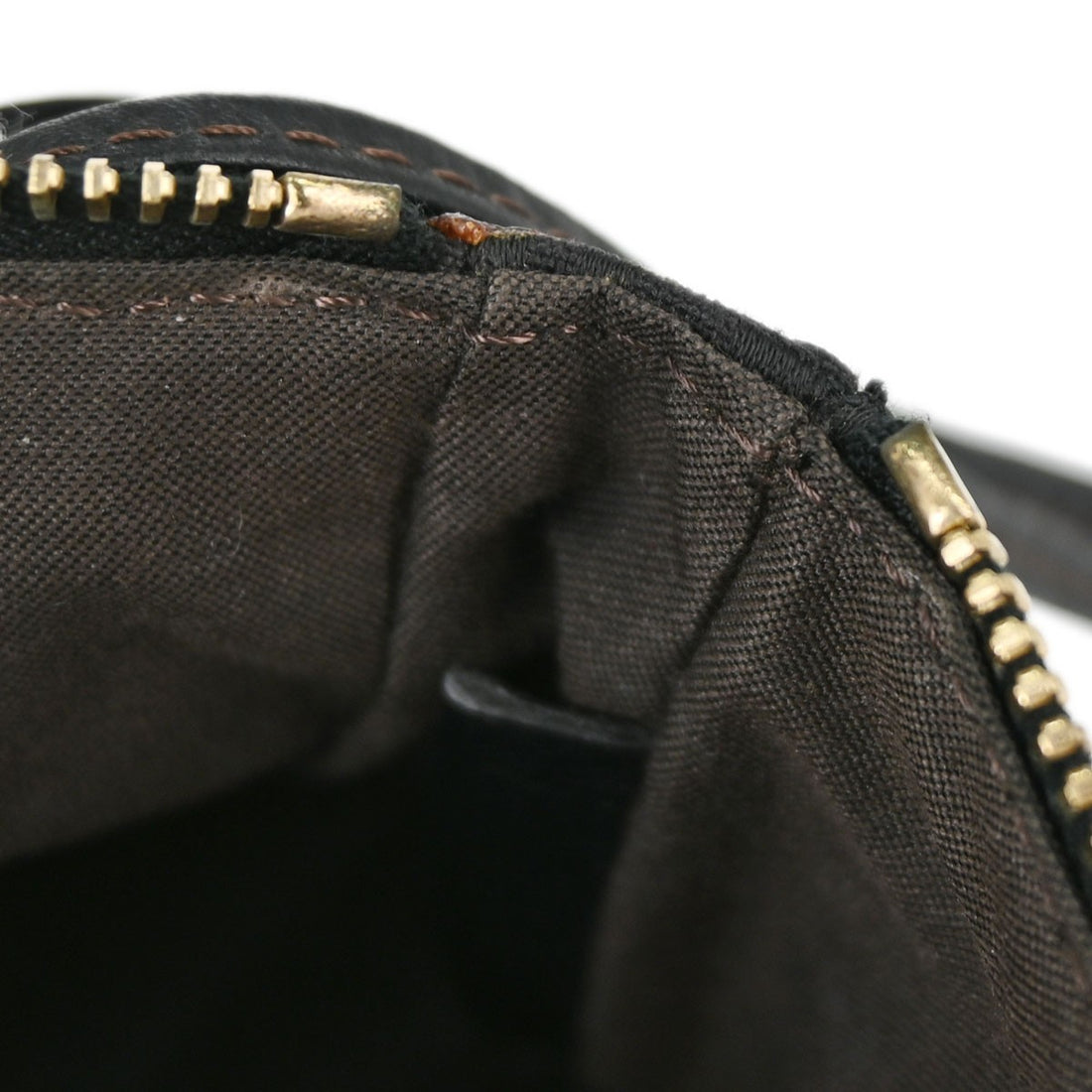 Fendi Black Zucchino Handbag Vintage