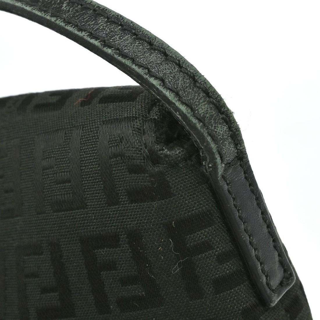 Fendi Crossbody Zucchino in Tela Zucchino Nero Vintage
