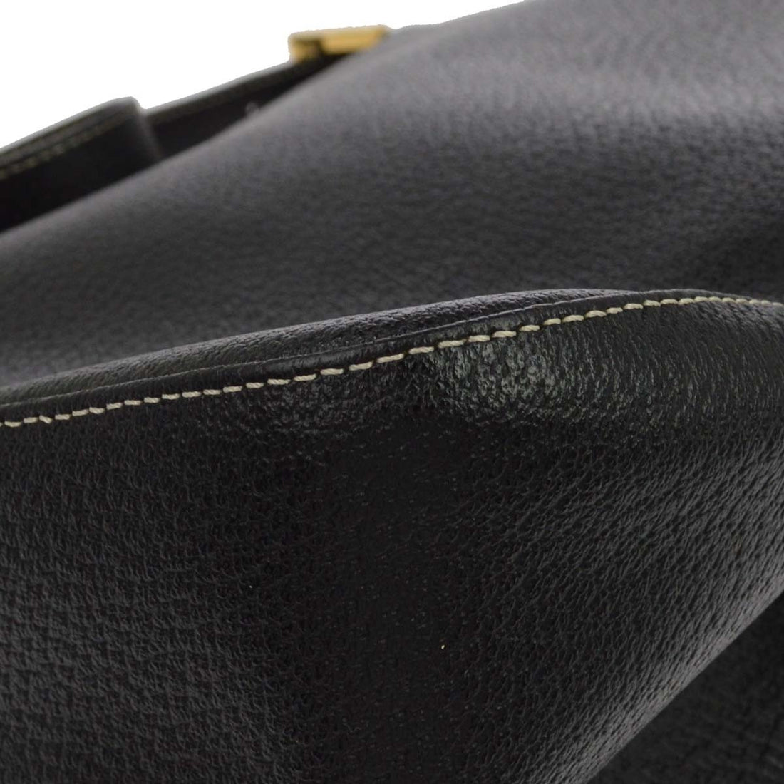 Fendi Mamma Baguette in Pelle Nera Vintage