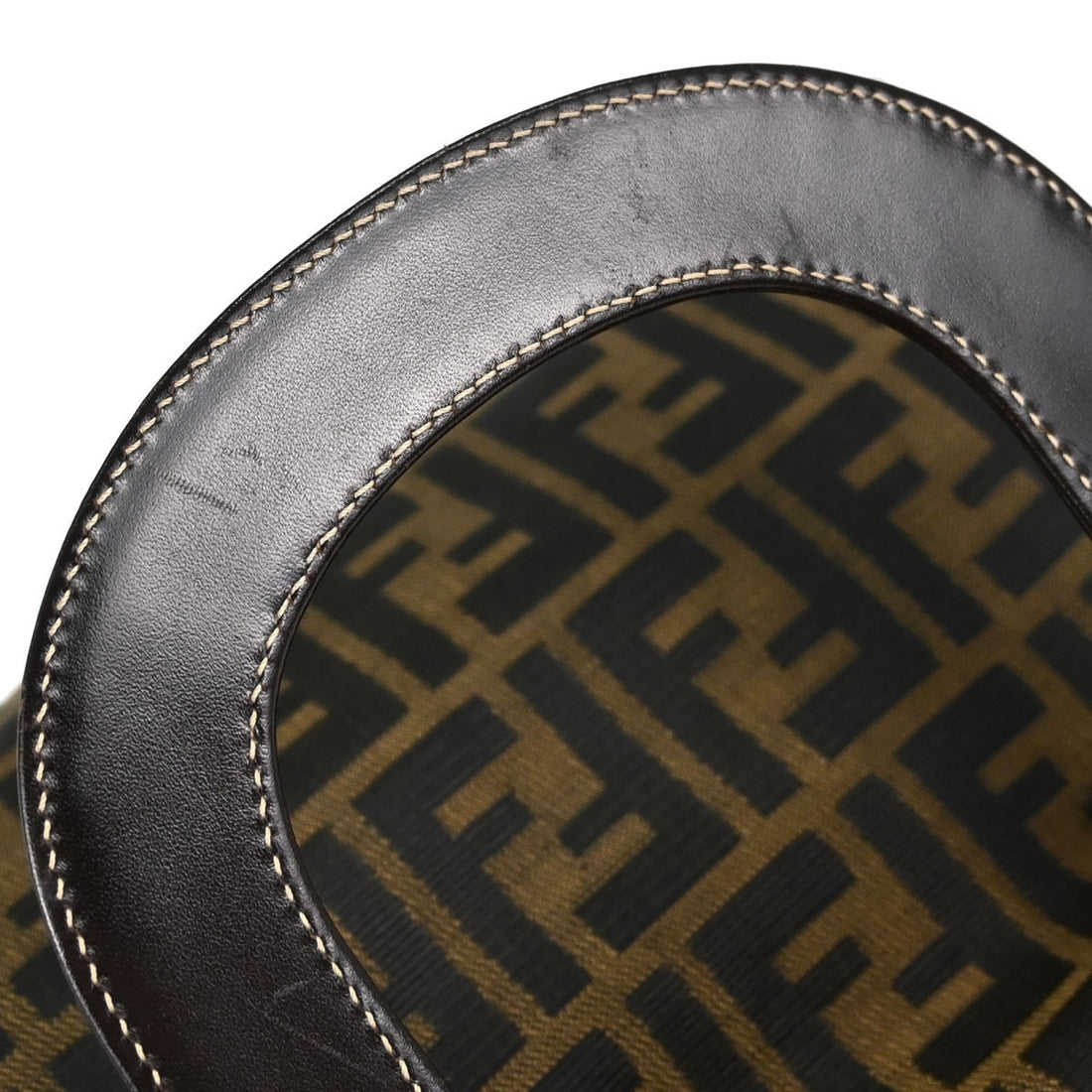 Fendi Tote in Tela Zucca Marrone Vintage