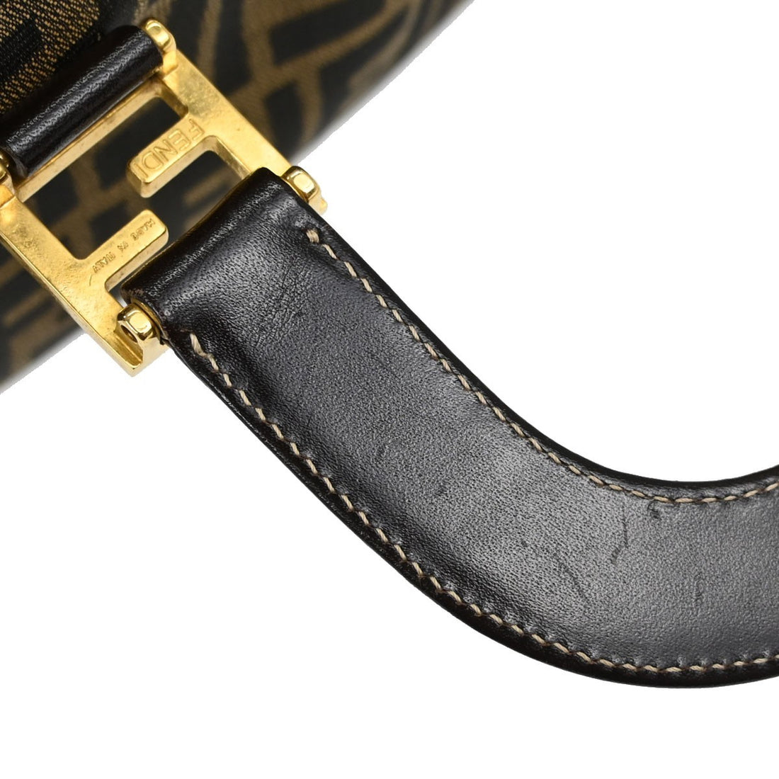 Fendi Tote in Tela Zucca Marrone Vintage