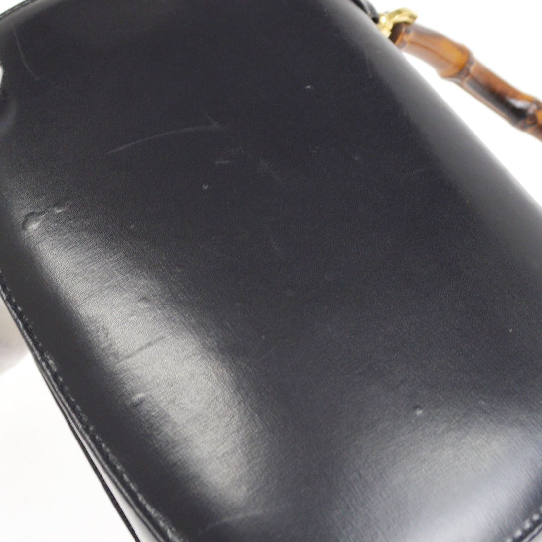 Gucci Bamboo 2way in Pelle Nera Vintage