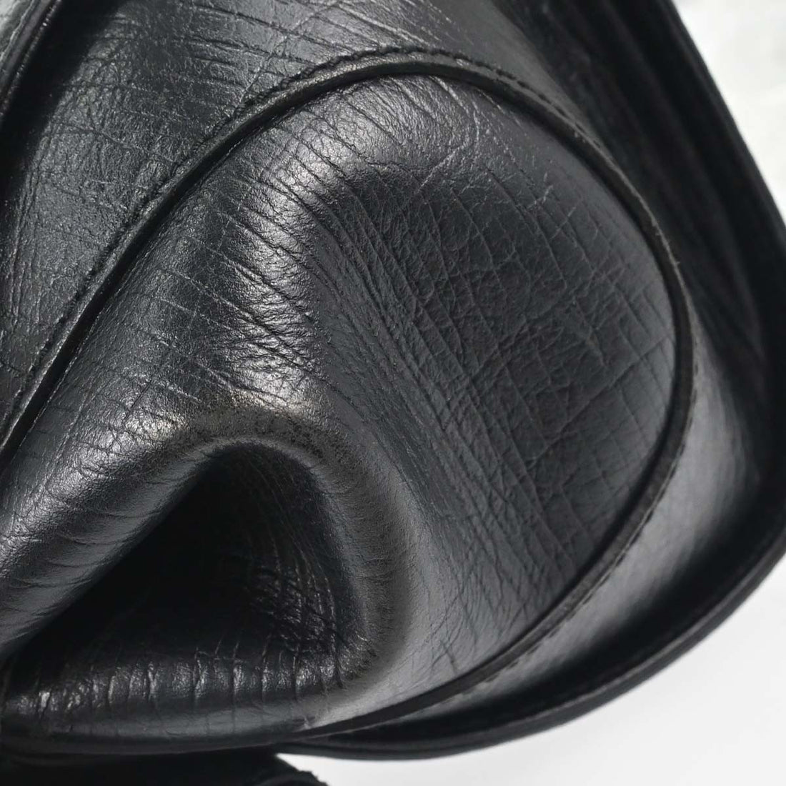 Gucci Bamboo GG in Pelle Nero Vintage